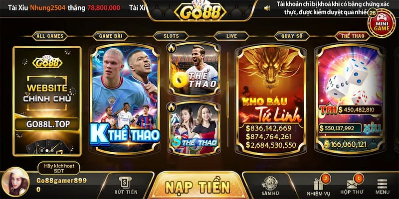 Go 88 Cá cược Go 88 bảo mật và an toàn tuyệt đối