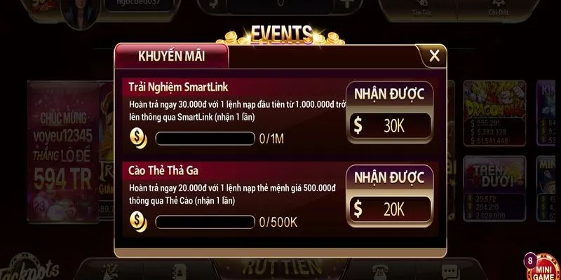 Tổng hợp những chương trình ưu đãi đặc biệt từ cổng game